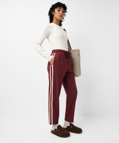 Malbec Red Explorer Side Stripe Pant