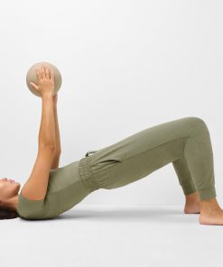 Bracken Green Marl Glow Studio Track Pants