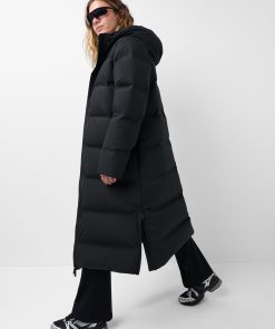 Black Nimbus Longline Waterproof Puffer