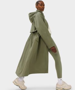 Bracken Green Motion Waterproof Longline Parka