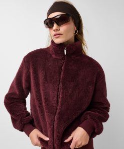 Malbec Red Canyon Fleece Zip-Up